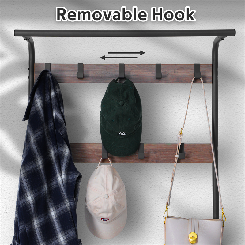 Open Shoe Storage, Closet Hanger, & Bench Space Saver