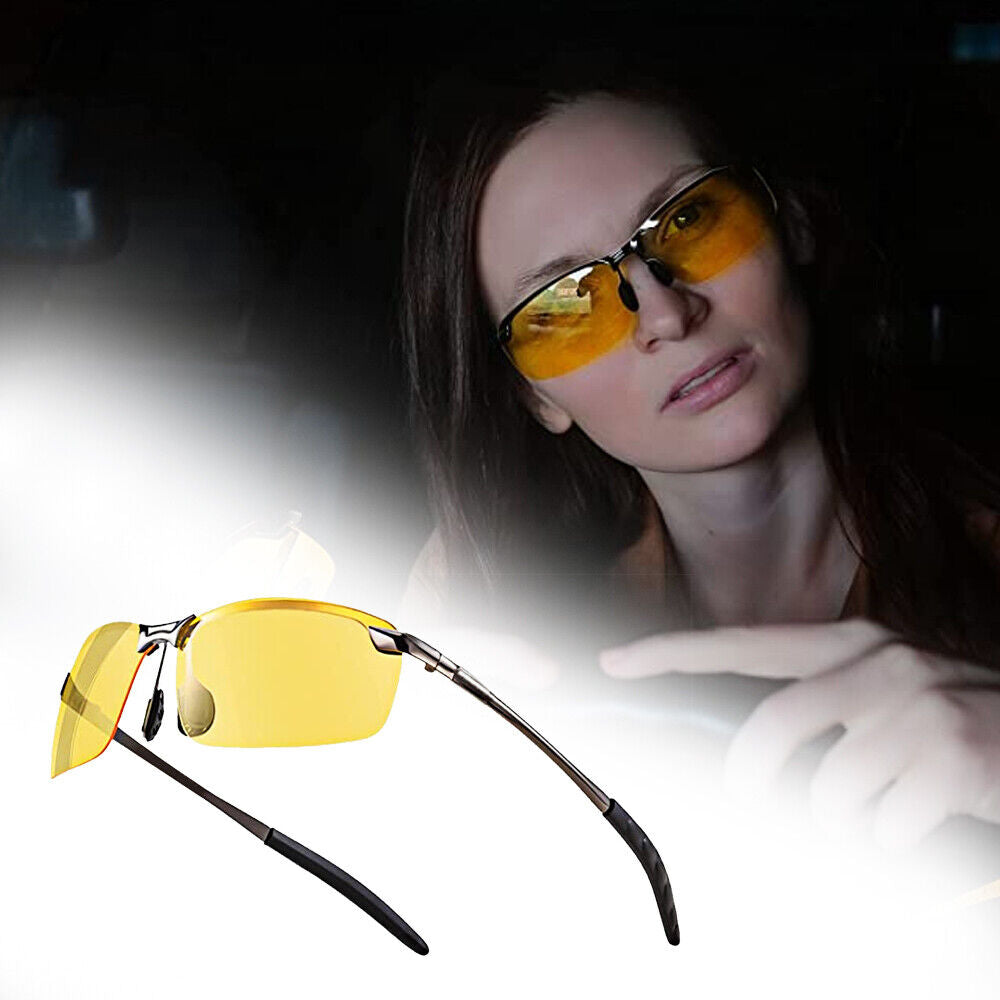 Polarized HD Night Driving Vision Glasses For Men & Women