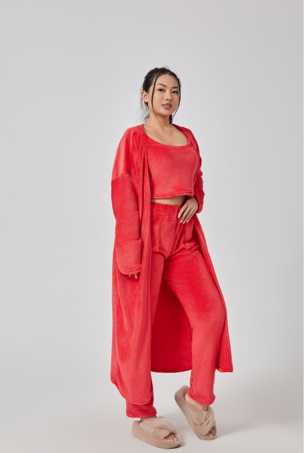 Cozy 3 Piece Lounge Pajama Set