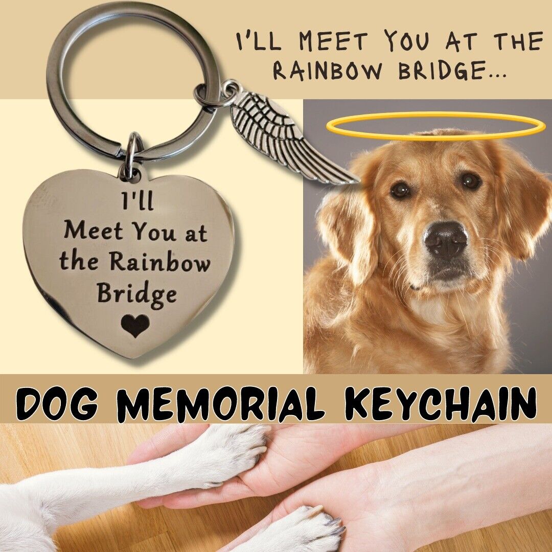 Pet Memorial Keychain For Owner