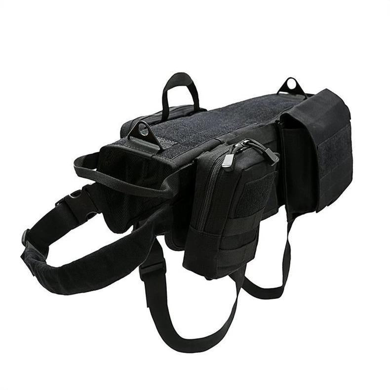 Adjustable Military  Vest Tactical Molle Dog Harness System