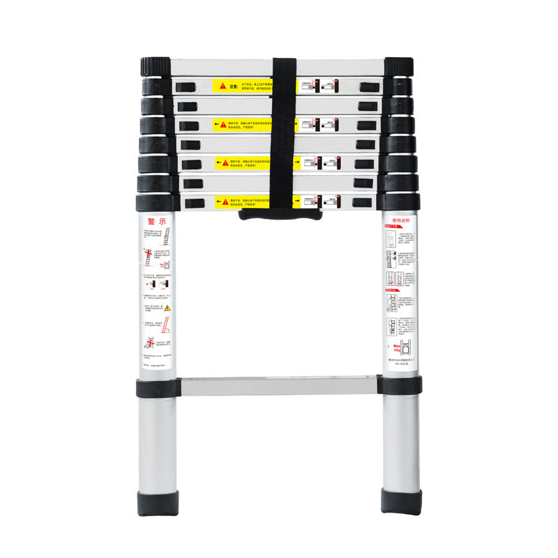 Portable Indoor& Outdoor Aluminum Alloy Telescopic Ladder