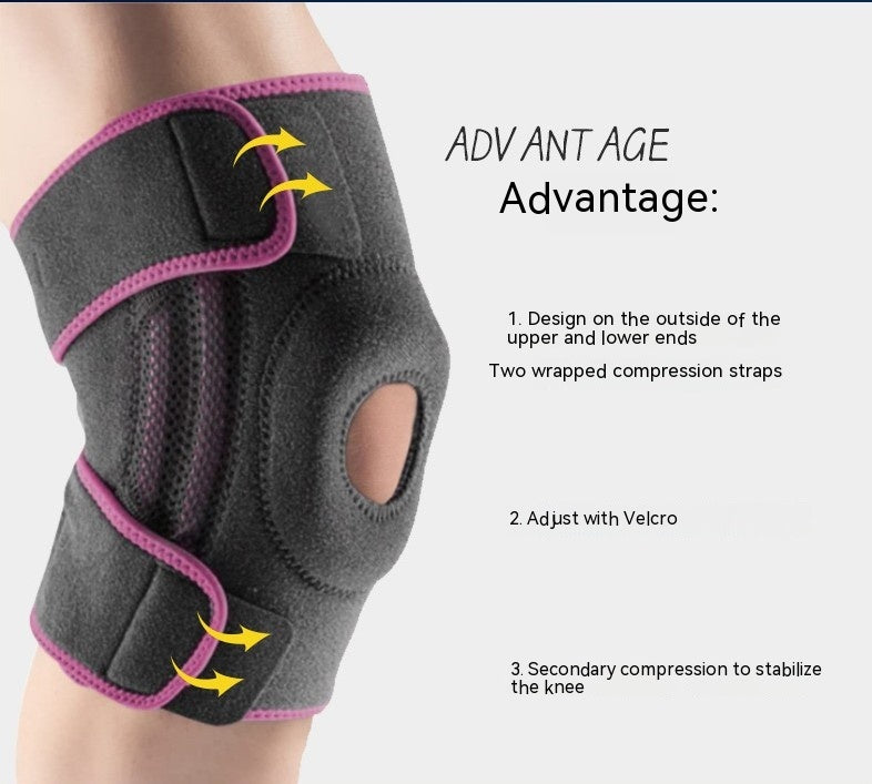 Silicone Anti-slip Sports Kneecaps Shock Absorber