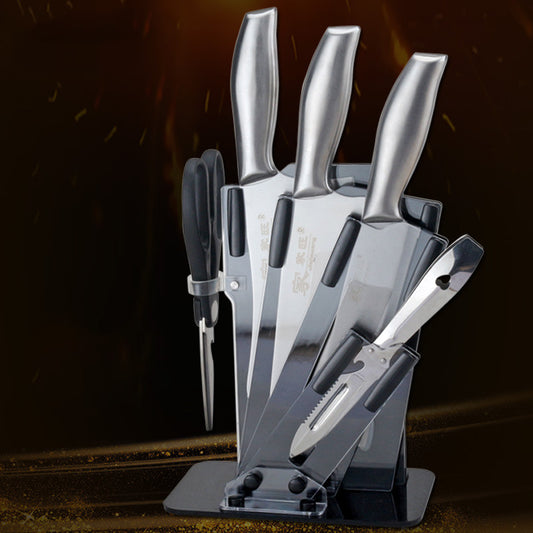 6-piece Set Kitchen Stainless Steel Knife Set