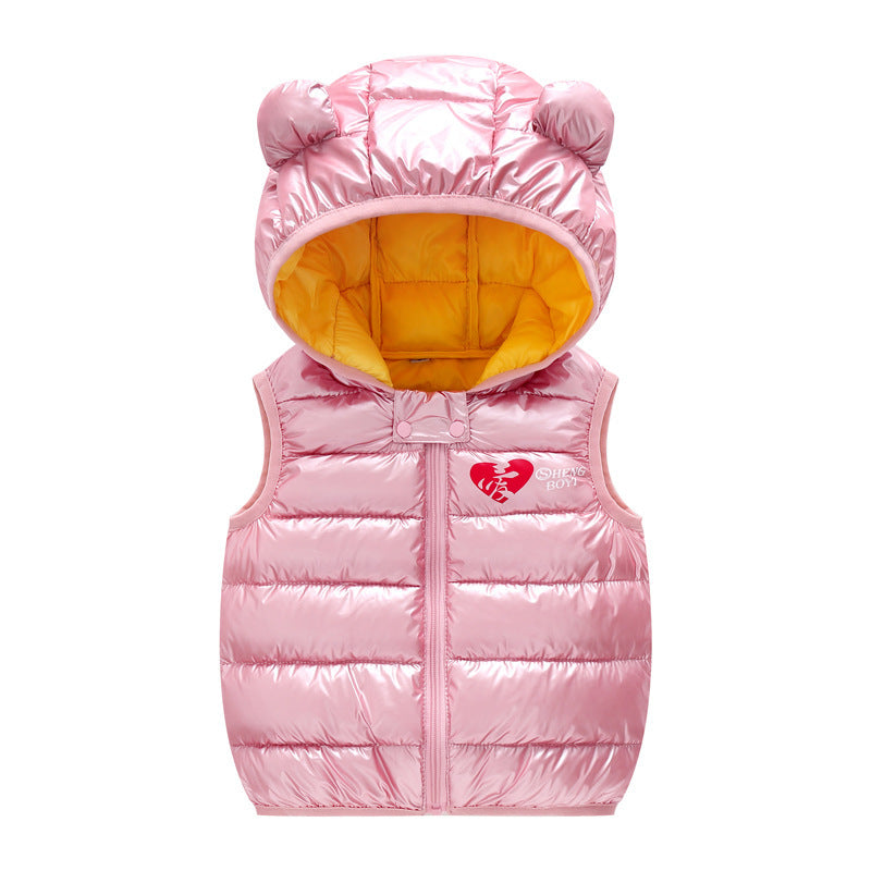 Boy or Girl Hooded Vest Jackets