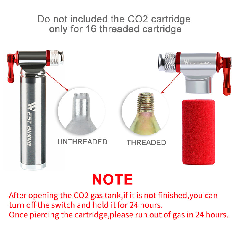 C02 emergency inflator