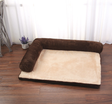 Pet Corner Corduroy Caddy  Open Lounge Bed