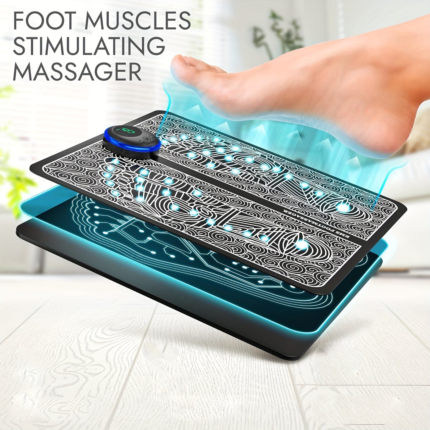 USB Foot & Leg Circulation Muscle Relaxation Massager