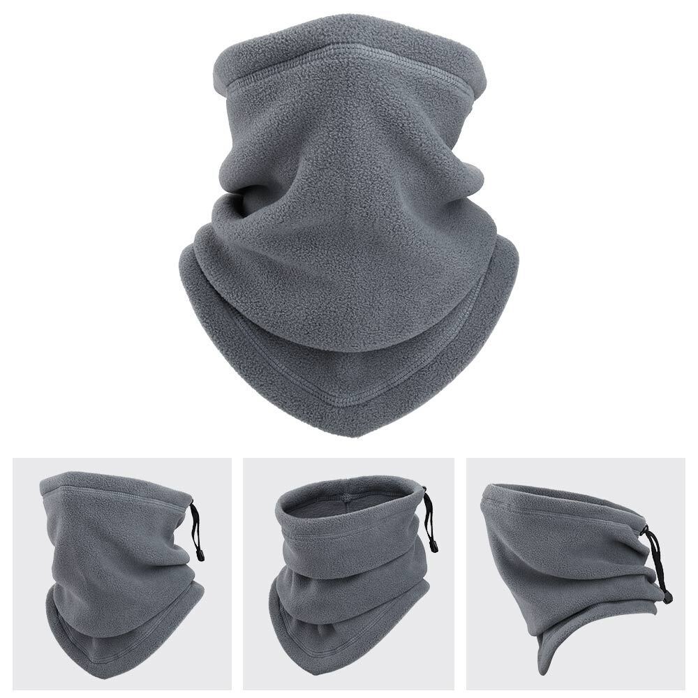 Winter Fleece Face Mask Scarf Balaclava Neck Warmer