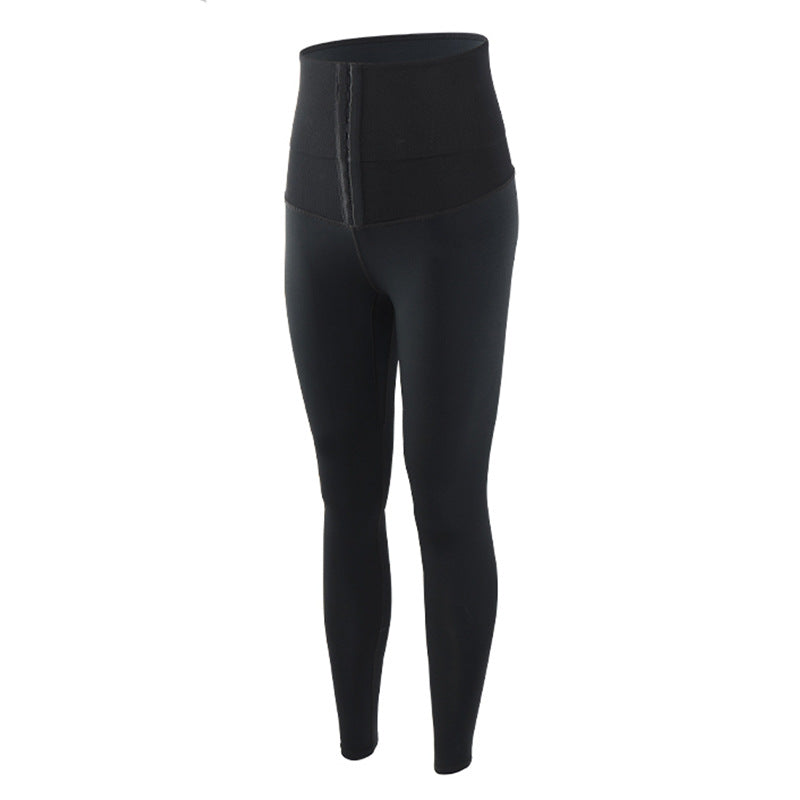 Velvet Padded Waist And Hips Yoga Pant Leggings