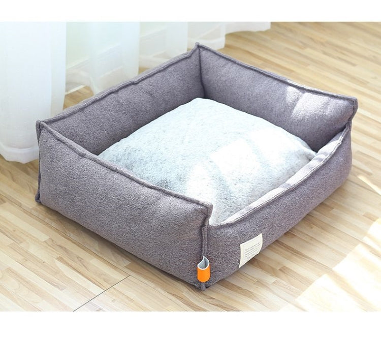 Fashionable Plush House Pet Dog Cat Bed