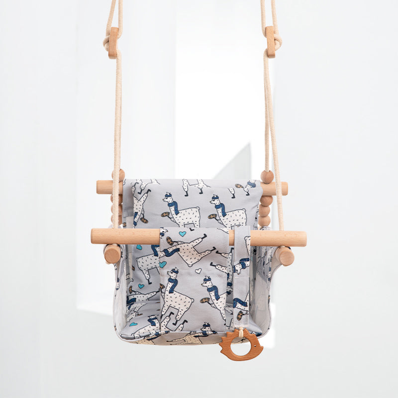 Indoor Outdoor Cotton Hanging Baby Swing Chair