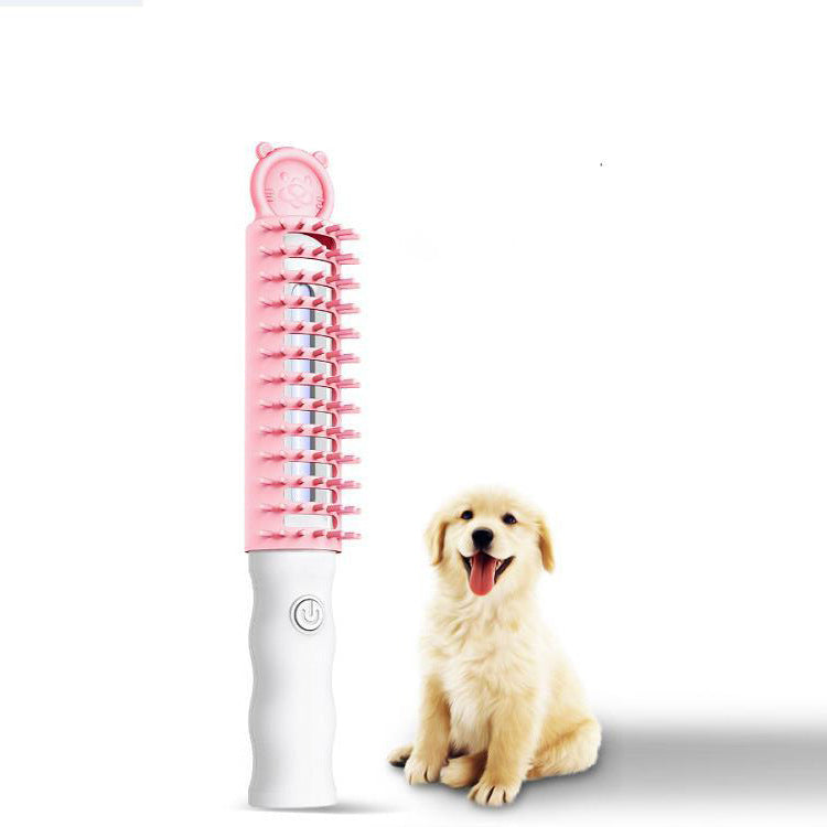 Ozone Grooming Pet Brush & Odor Eliminator