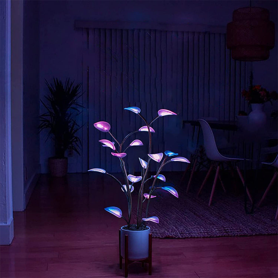 Beautiful LED Houseplant Plant Soft Night Lamp