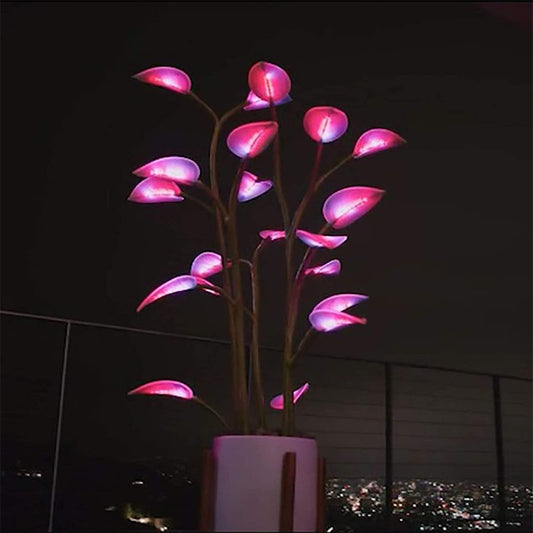 Beautiful LED Houseplant Plant Soft Night Lamp