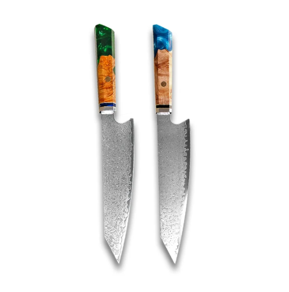 Damascus Japanese Chef Cuisine Knives