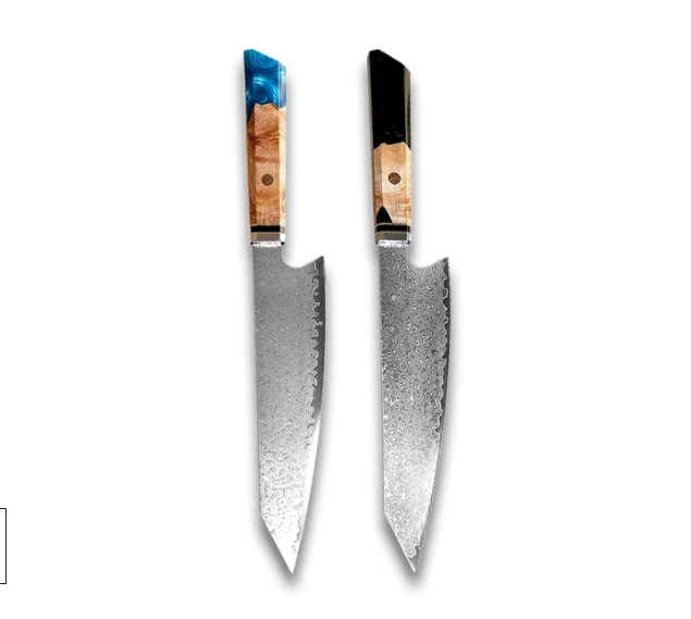 Damascus Japanese Chef Cuisine Knives