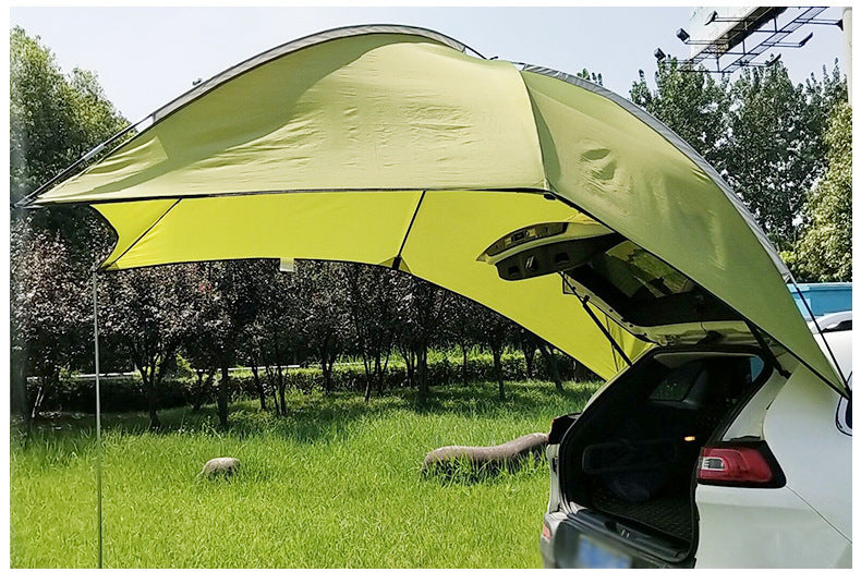 Outdoor Camping Car  Canopy Sunshade Rear Tent