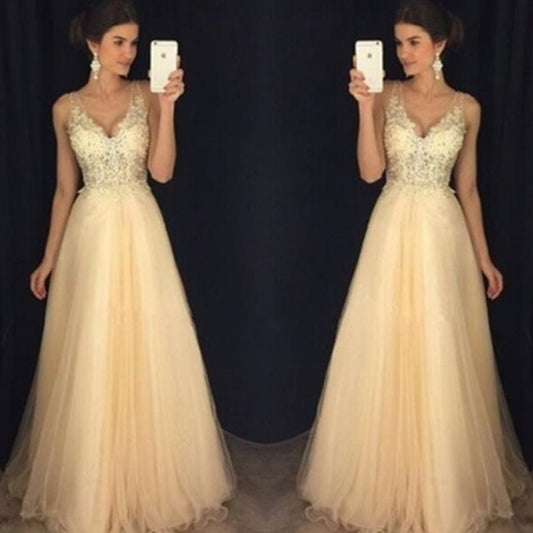 Lady Lace Evening  Wedding Gown