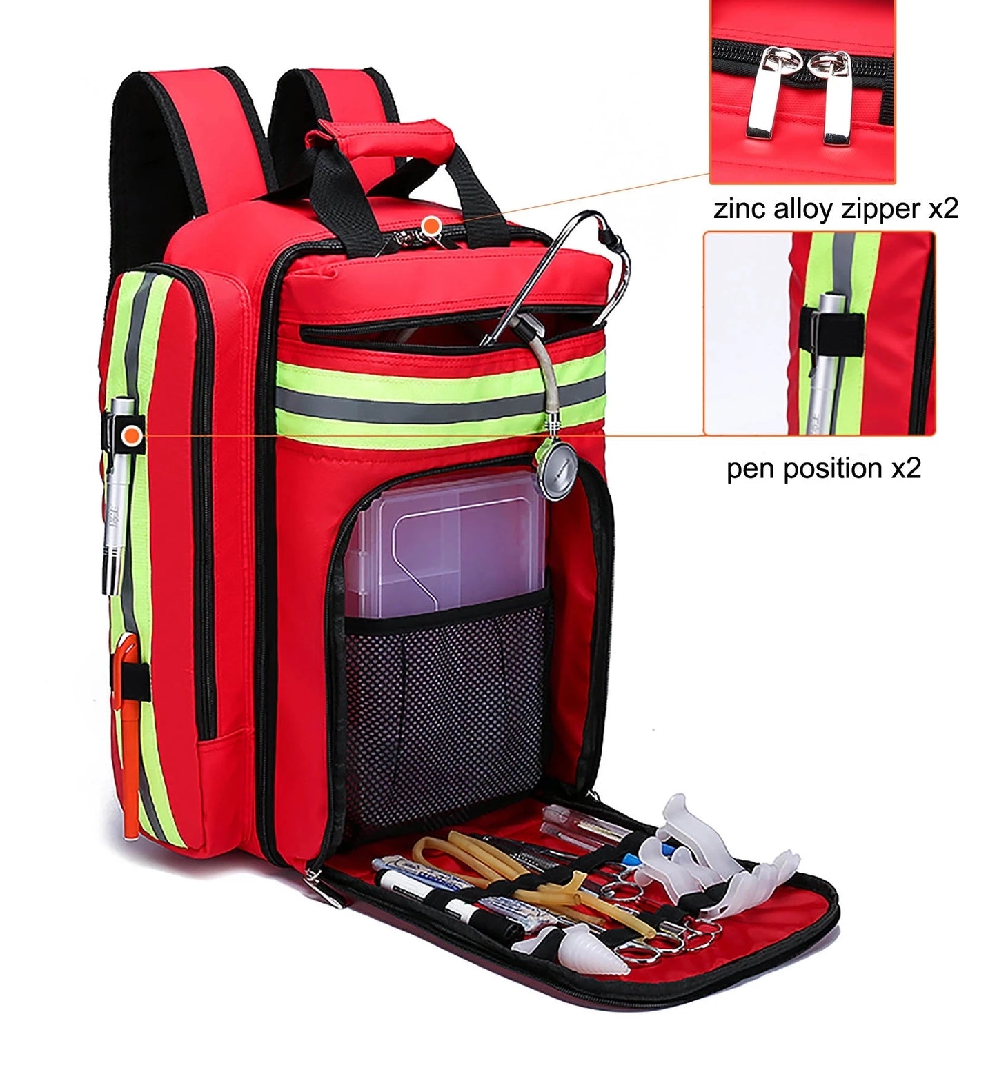 Emergency 3 Compartment Back Pack