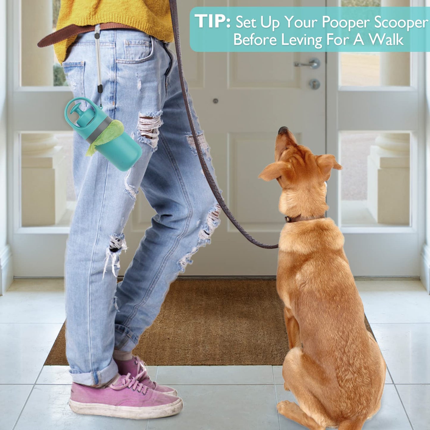 Portable Dog Poop Scooper