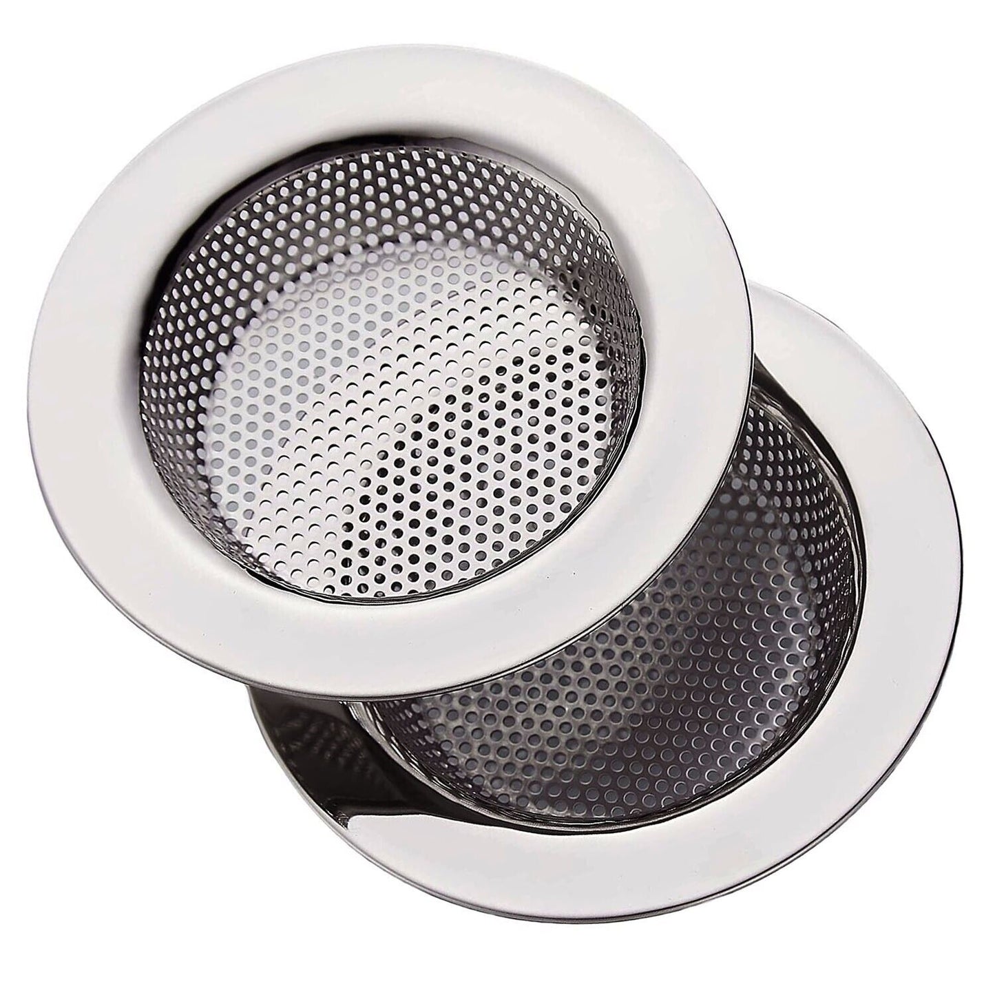 2 Stainless Steel Kitchen Sink Strainer 4.5 Diameter