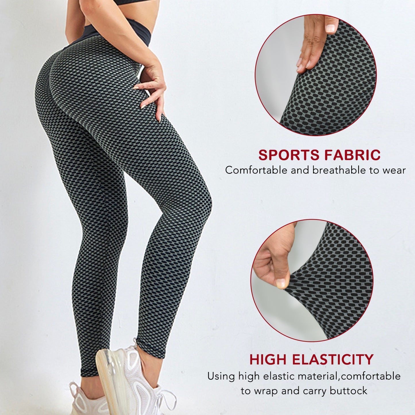 TIK Tok Leggings Women High Waist Yoga Pants