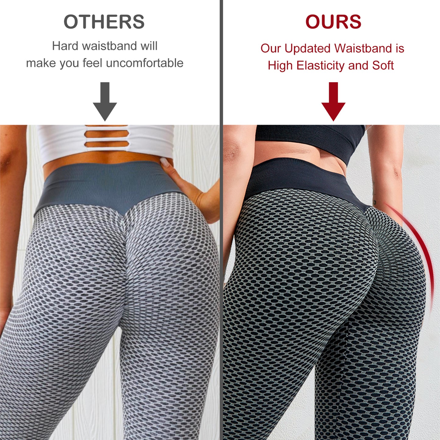 TIK Tok Leggings Women High Waist Yoga Pants