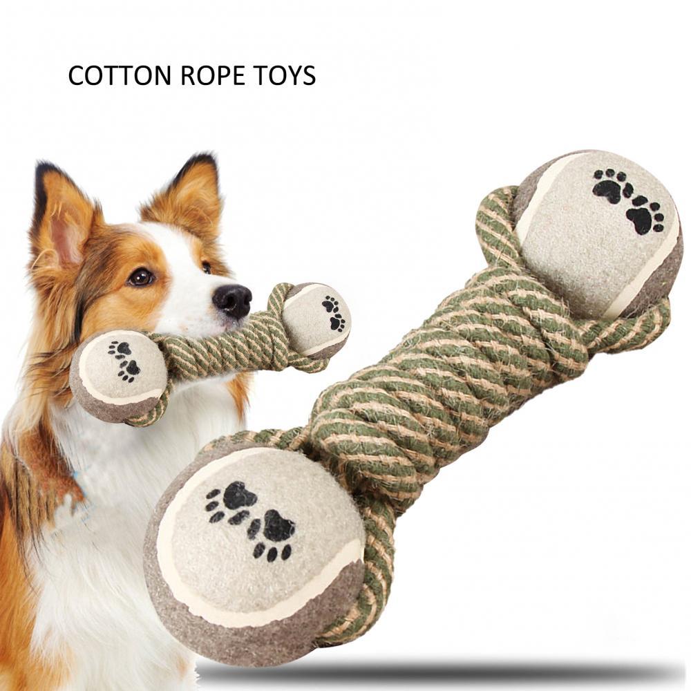 Rope Knot Ball Dog Toy