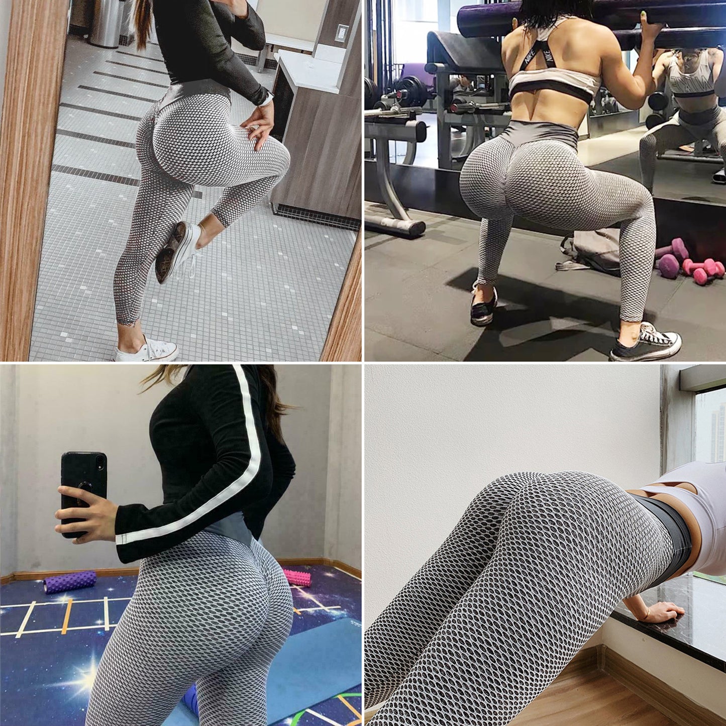 TIK Tok Leggings Women High Waist Yoga Pants