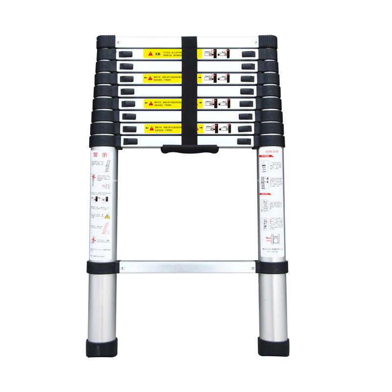 Portable Indoor& Outdoor Aluminum Alloy Telescopic Ladder