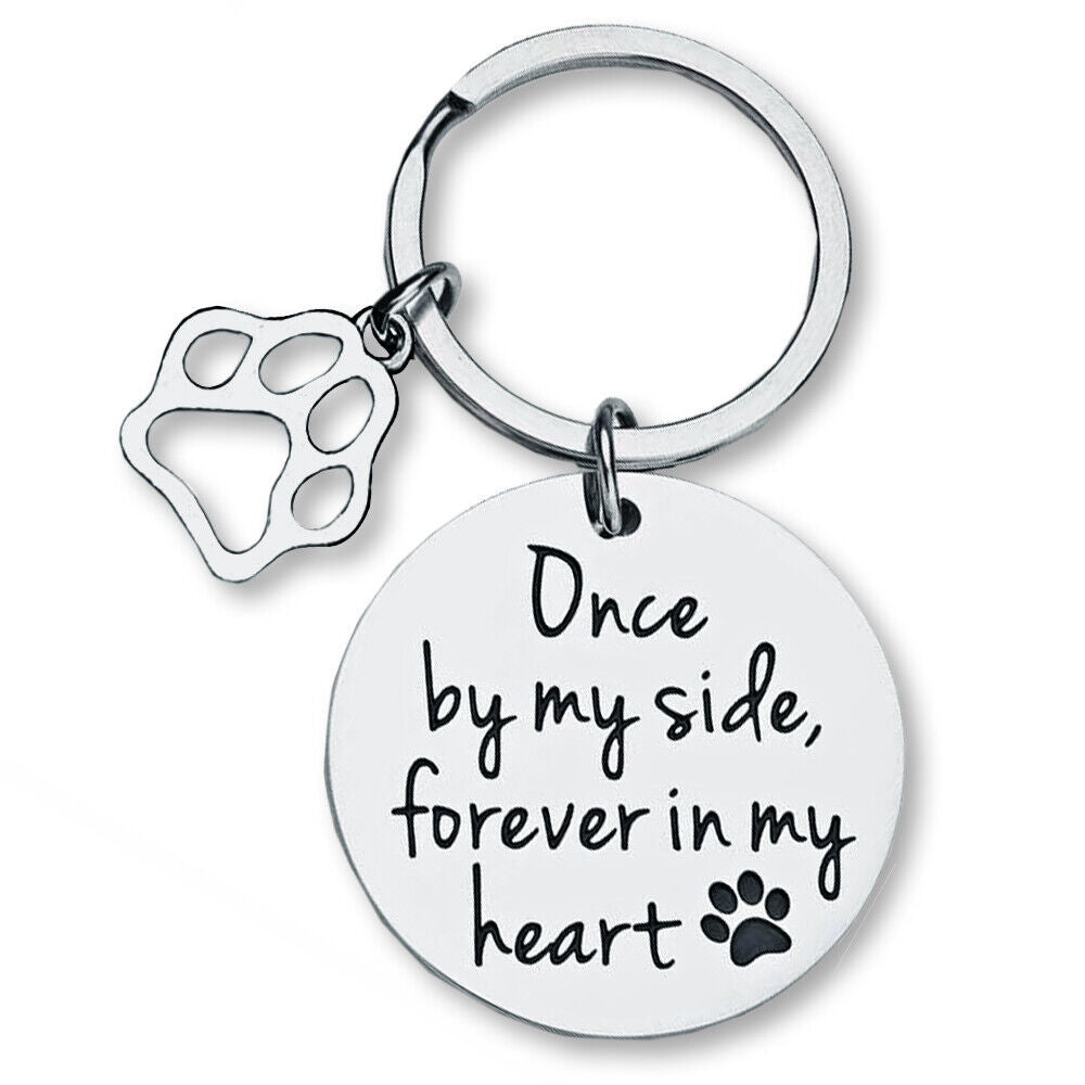 Loss Of Pet Memorial Keychain