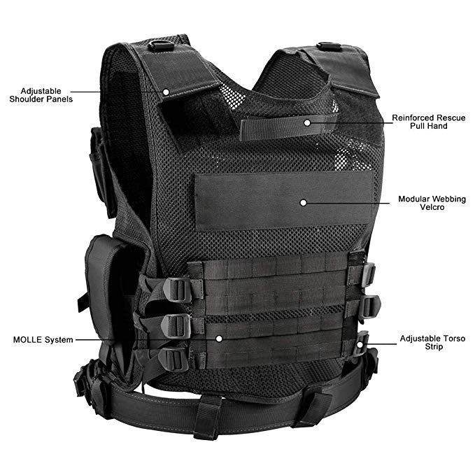 Tactical Camouflage Field Adventure Vest