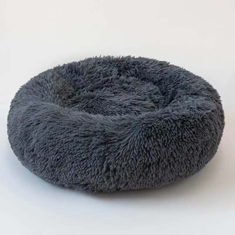 Round Plush PP Cotton Pet Bed