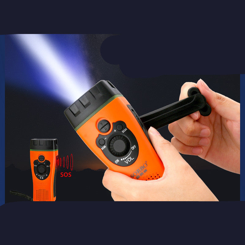 SORBO Emergency Flashlight Light Radio