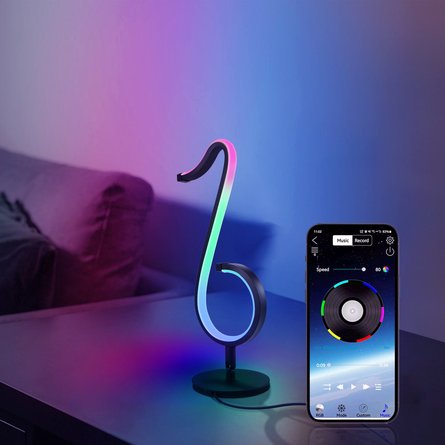 APP Remote Control Symphony Atmosphere Light