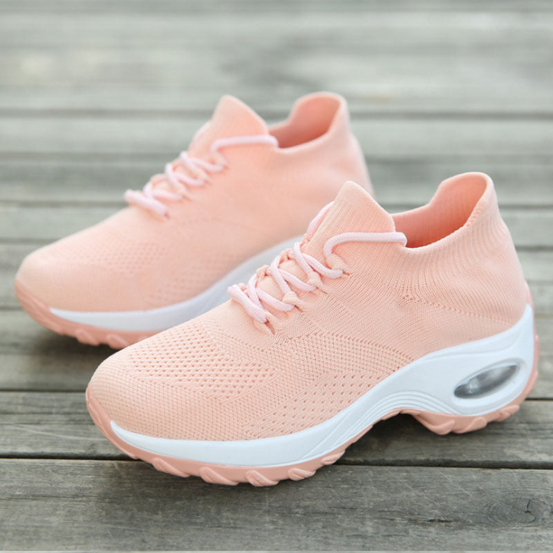 Women Breathable Soft Knit Sock Sport Shoes