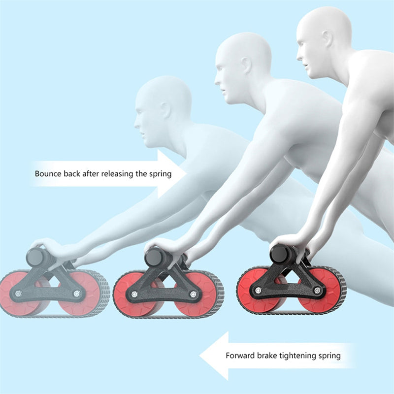 Automatic Rebound Ab Wheel Roller Abdominal Exerciser