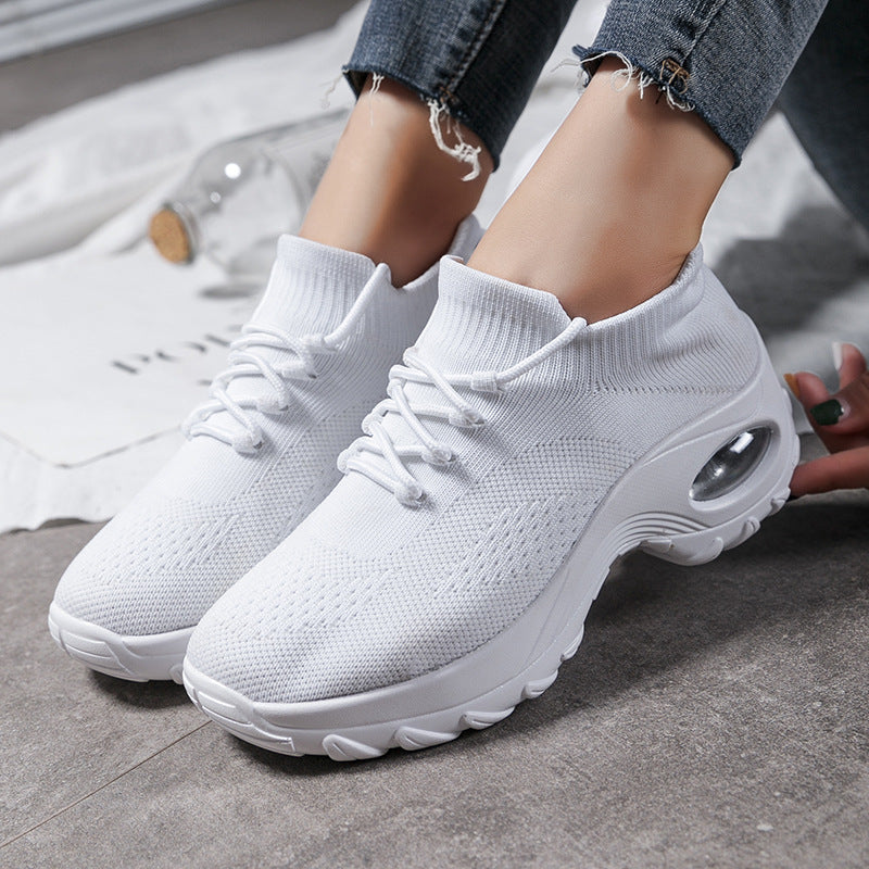 Women Breathable Soft Knit Sock Sport Shoes