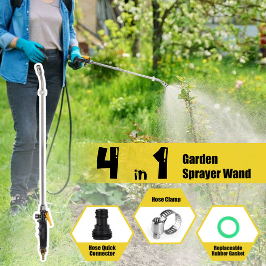 2 Light Easy 29inch Patio Home Cleaning Spray Gun