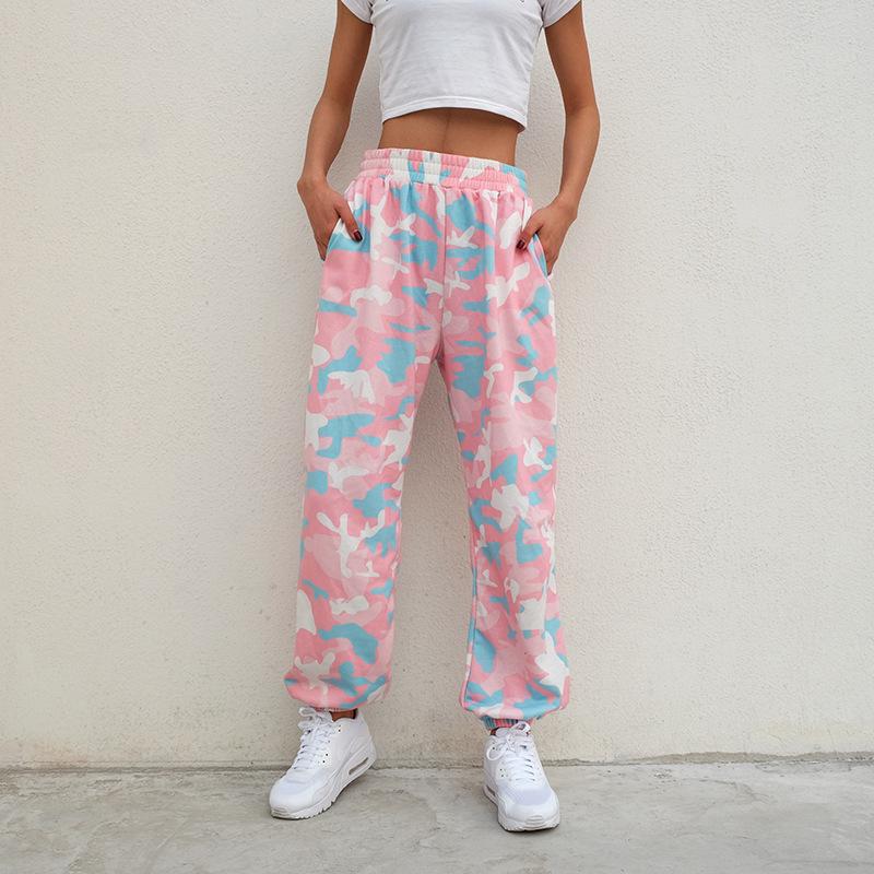 NCLAGEN Loose Harem Casual Joggers Elastic Sweatpants