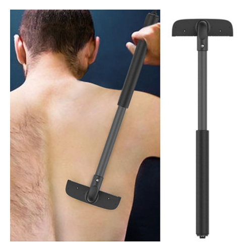 Retractable Back Shaver