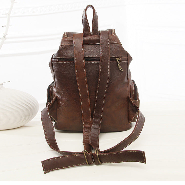 Female Retro shoulder bag backpack