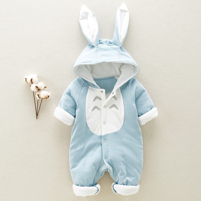 Padded cotton baby romper clothes