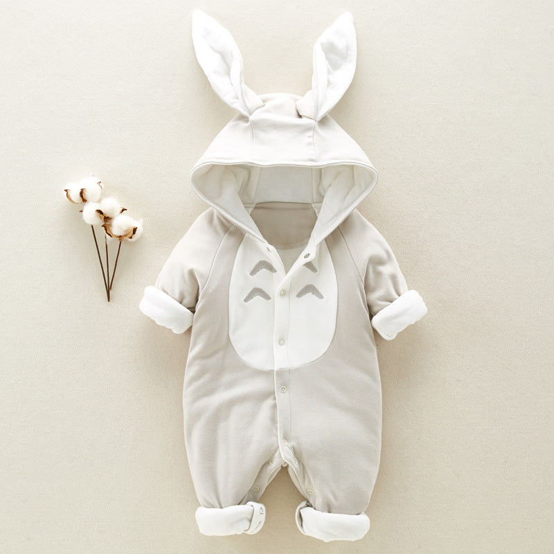 Padded cotton baby romper clothes