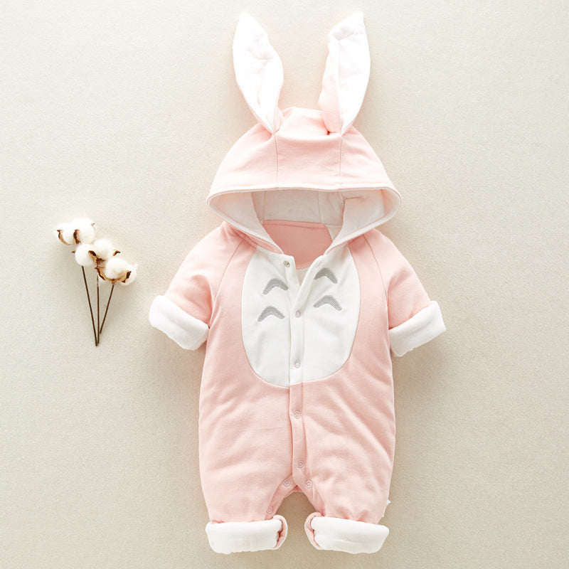 Padded cotton baby romper clothes