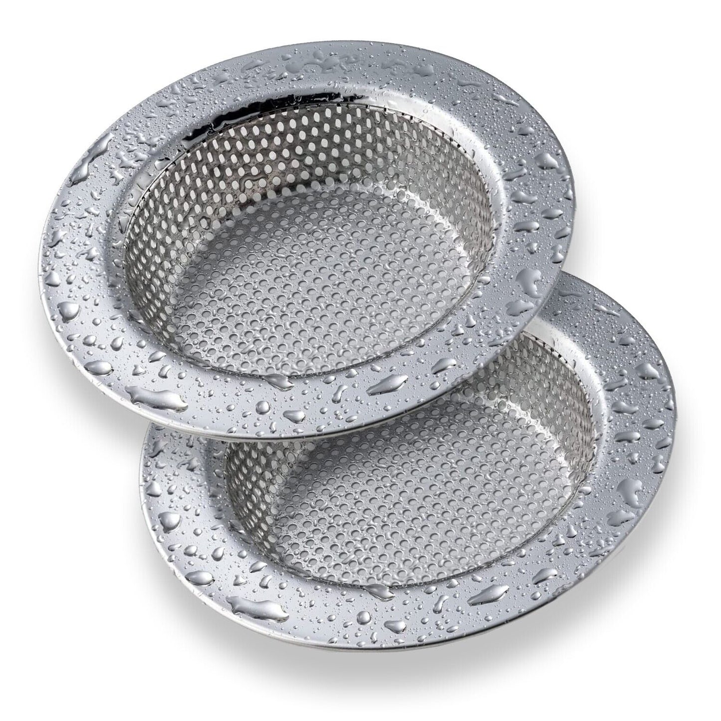 2 Stainless Steel Kitchen Sink Strainer 4.5 Diameter