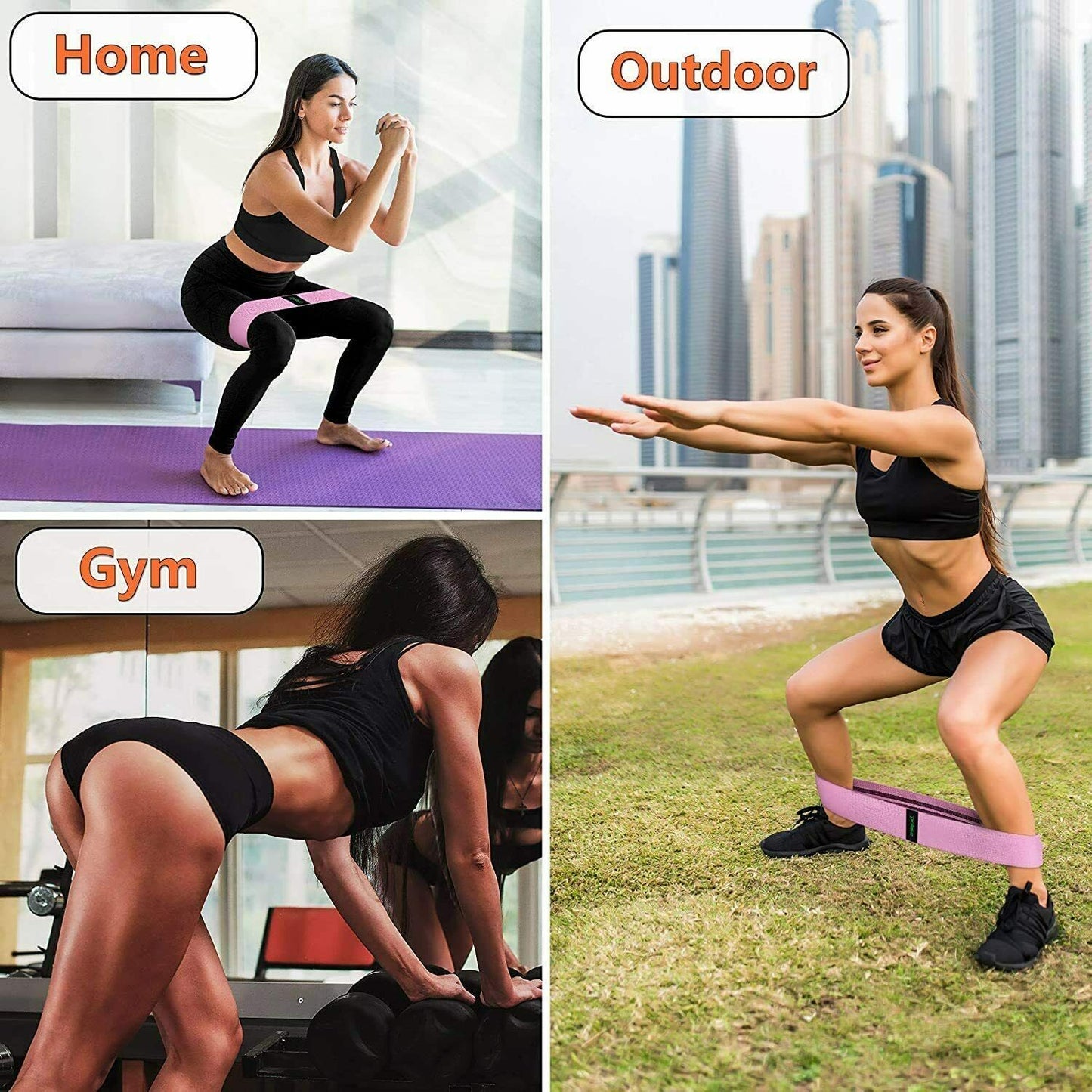 Yoga Legs & Butt Workout Exercise Band