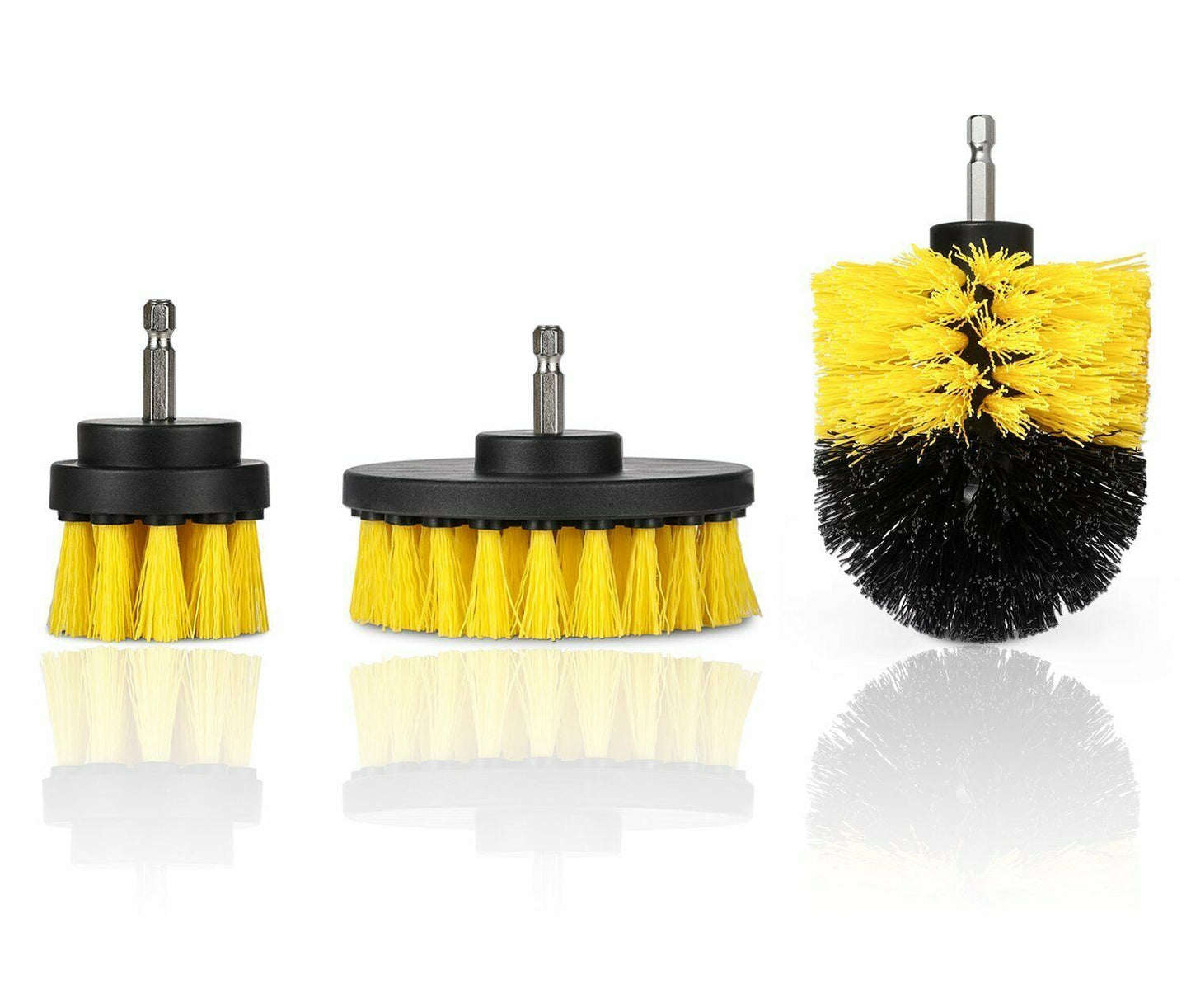 Drill Brush Power Scrubber for Cleaning Carpet & Car Wash