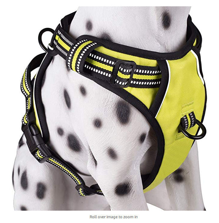 Reflective Medium & Large Breathable Dog Chest Harness